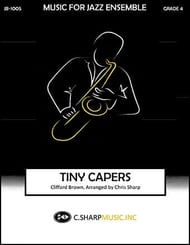 Tiny Capers Jazz Ensemble sheet music cover Thumbnail